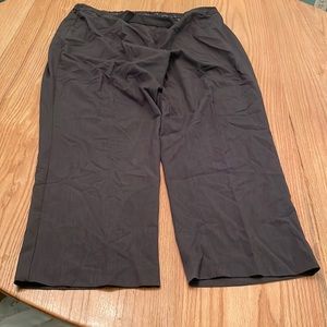 Catherines Plus Size Grey Dress Slacks 3X